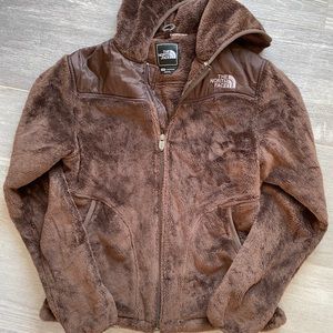 The North Face Chocolate Brown Fleece Zip Up